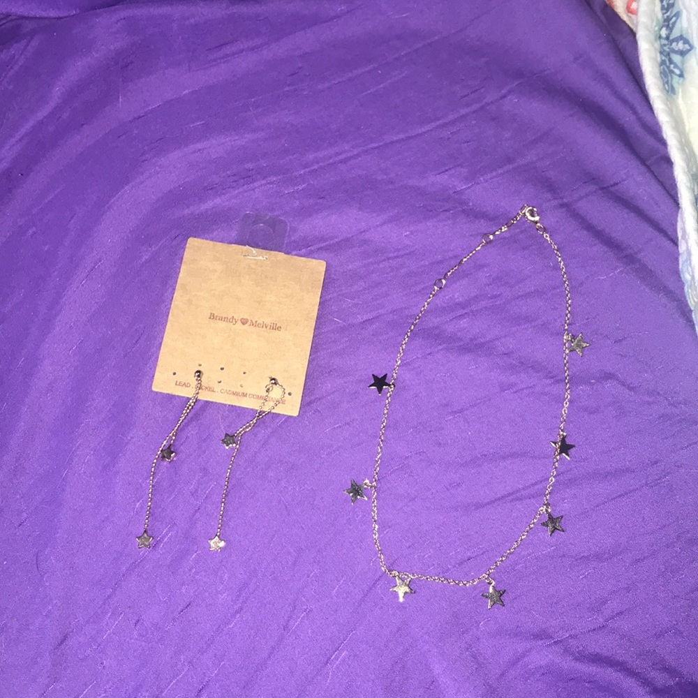 Necklace & earrings